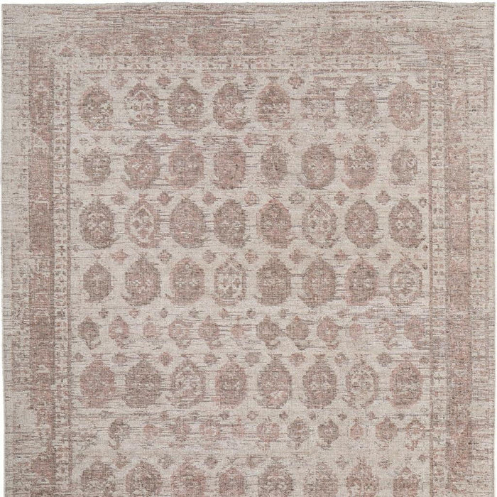 8' X 10' Oriental Hand Woven Area Rug (722267) - Blue / Ivory