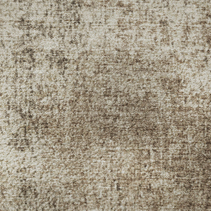 10' X 14' Abstract Washable Area Rug With UV Protection (707617) - Taupe / Beige
