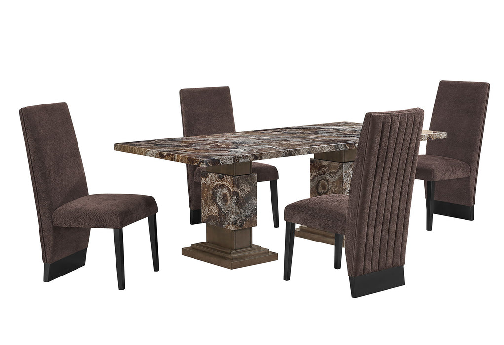 D12DC - Dining Chair - Brown