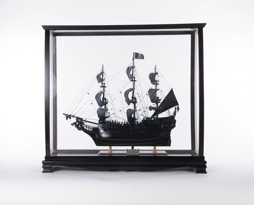 34" Glass Standard Display Stand - Black