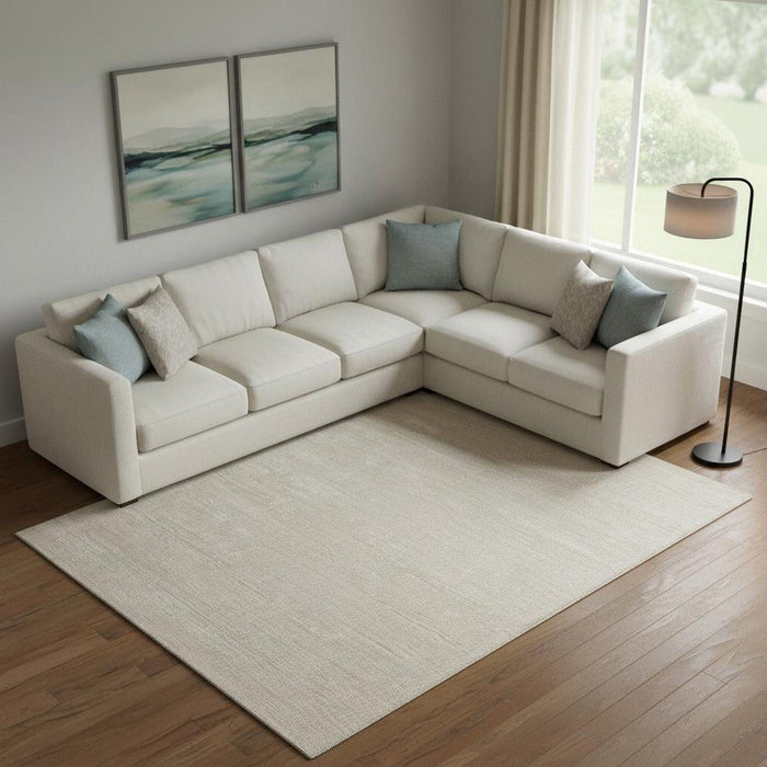 10' X 14' Hand Woven Area Rug (721472) - Ivory