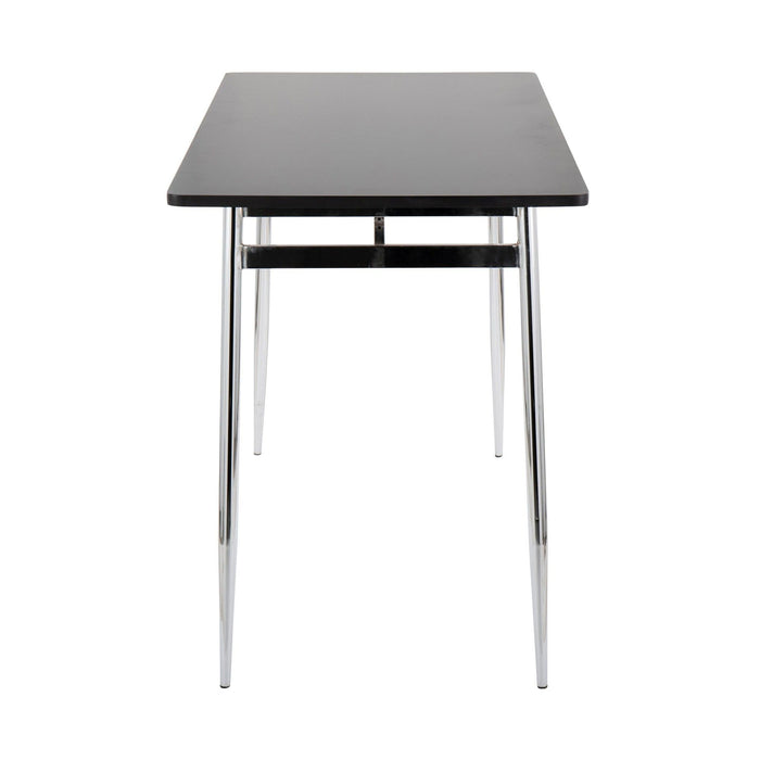 Marcel - Counter Table - Chrome Base