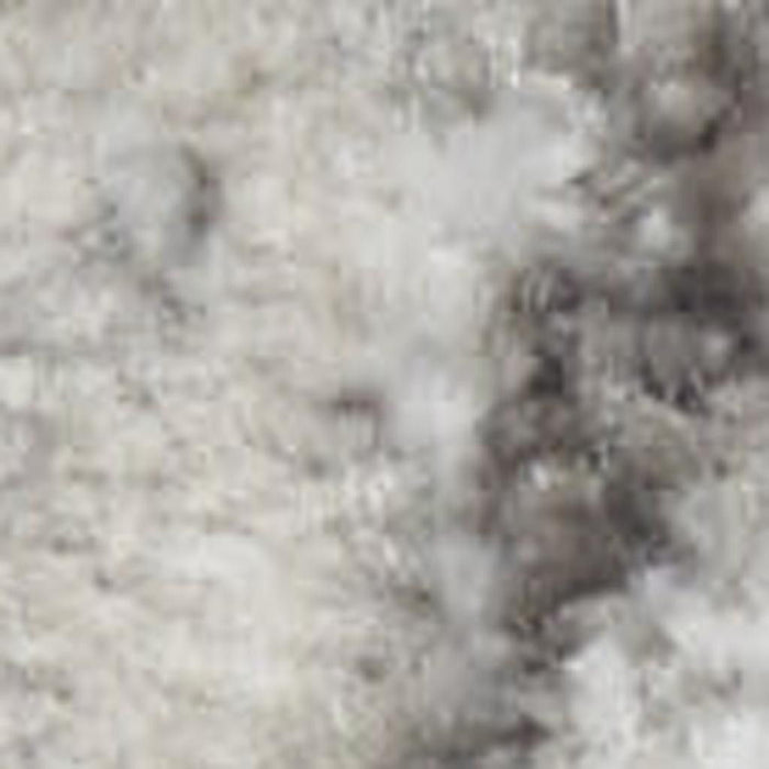 9' X 12' Abstract Non Skid Polyester Area Rug - Ivory / Gray