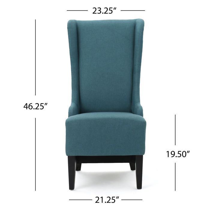 Alight - Upholstered Dining Chair With High Back And Birch Wood Legs (Set of 2)