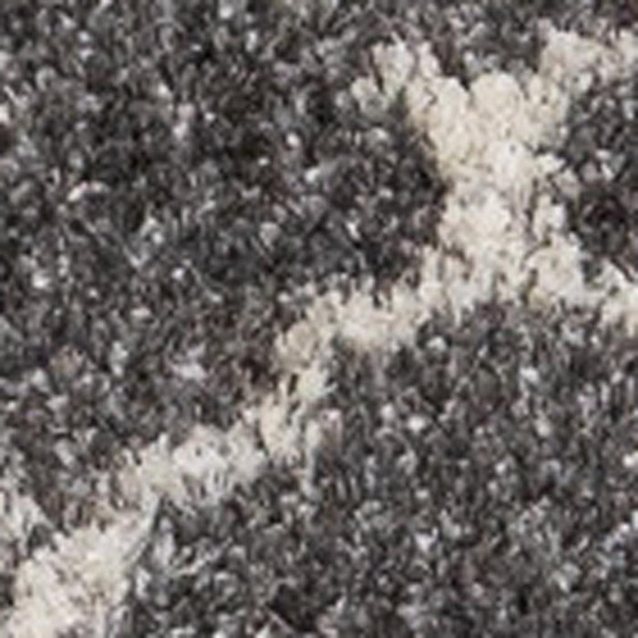5' X 8' Ogee Area Rug (660271) - Gray / Cream