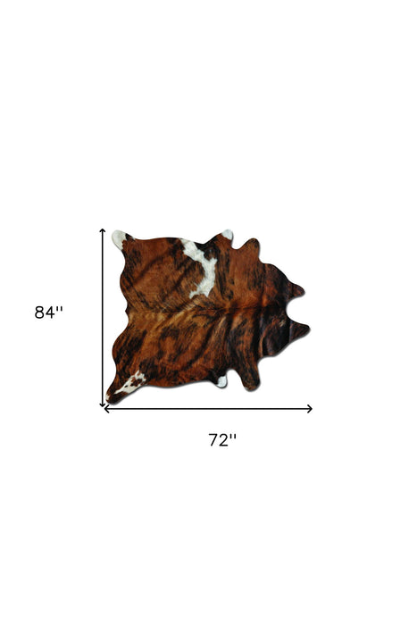 72" x 84" Cowhide - Rug - Classic And Brindle