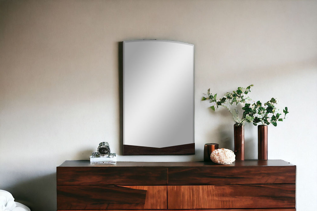 43" Dresser Mirror - Dark Brown