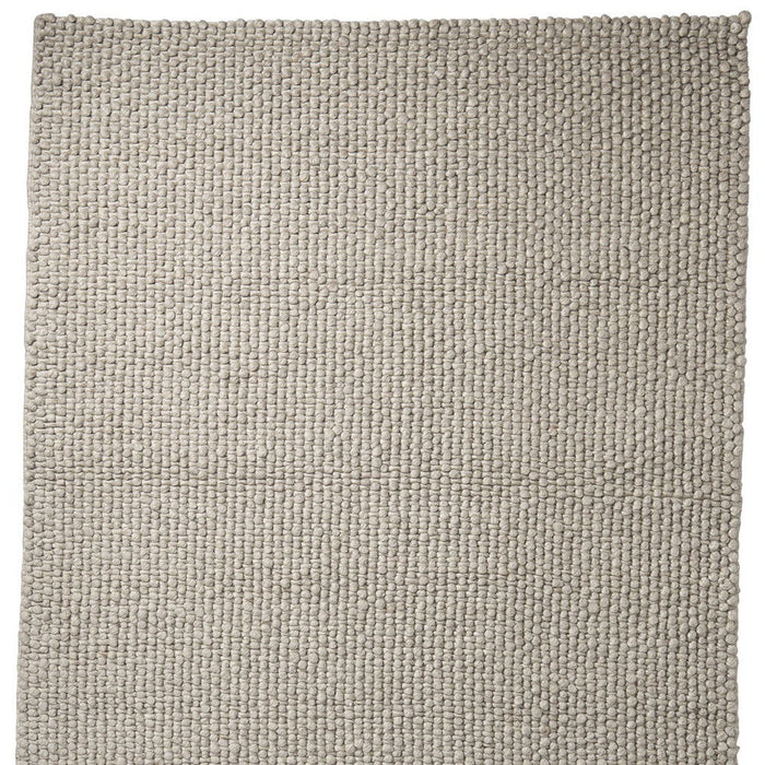 9' X 12' Berber Hand Woven Area Rug - Beige