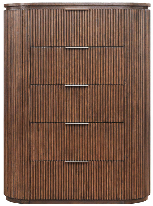 Astrid - Solid Wood And Oak Veneer Chest