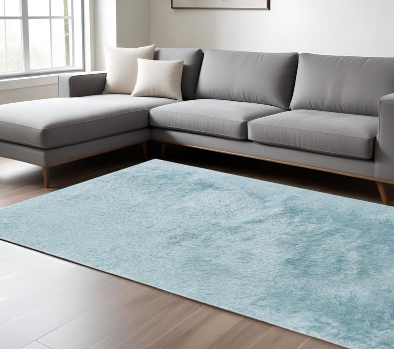 9' X 14' Area Rug - Sky Blue