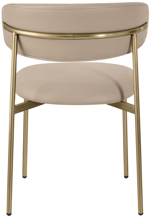 Lupita - Dining Chair With Brushed Gold Legs (Set of 2)