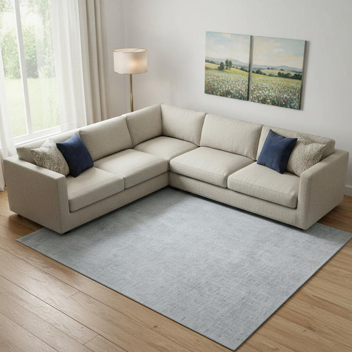 8' X 10' Hand Woven Area Rug (721552) - Gray