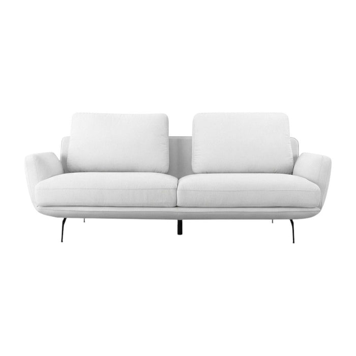 Contempo Retro Loveseat - Creamy Off White