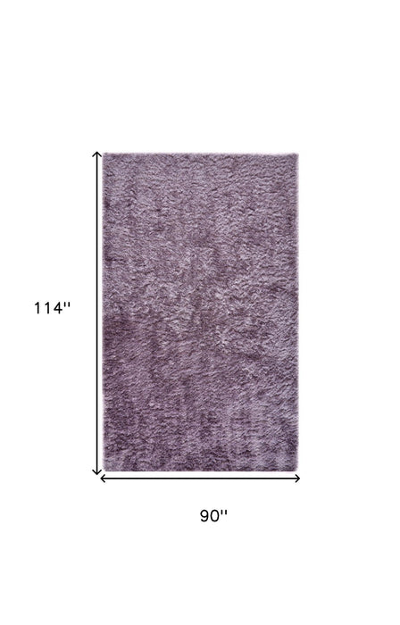 8' x 10' Shag Tufted Handmade Area Rug - Purple