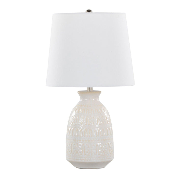 Claudia - 20" Ceramic Accent Lamp (Set of 2)