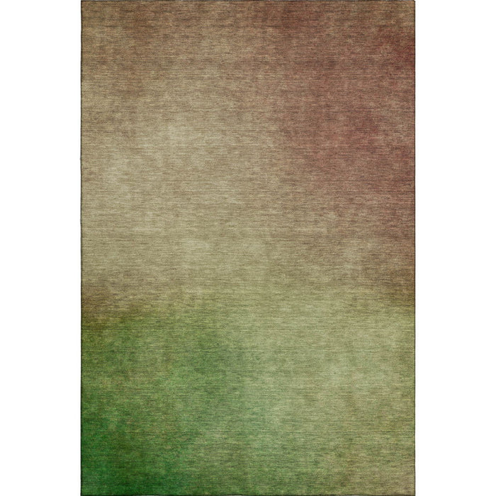 3' X 5' Ombre Washable Area Rug With UV Protection (650279) - Blush / Green