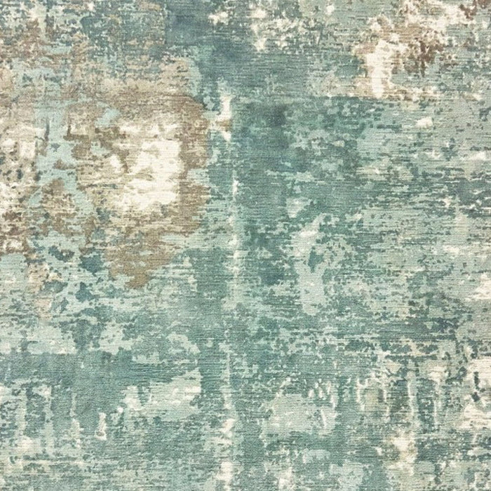 8' x 10' Abstract Pattern Indoor Area Rug - Blue And Gray
