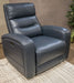 Gruaro swivel power rocker recliner by Signature Design by Ashley in a plush upholstered finish