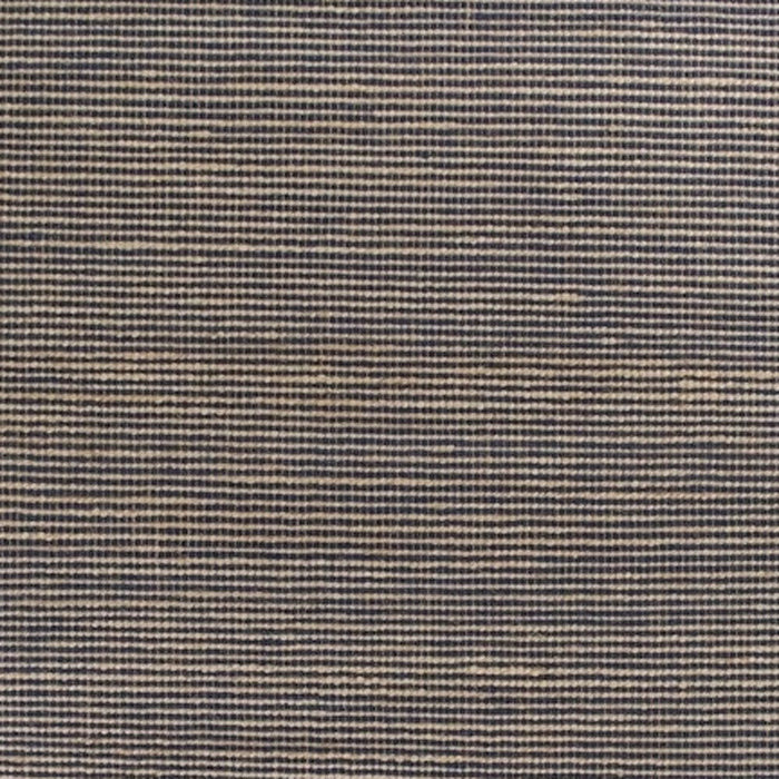 7' x 10' Indoor Area Rug - Blue Hand Woven Wool And Jute