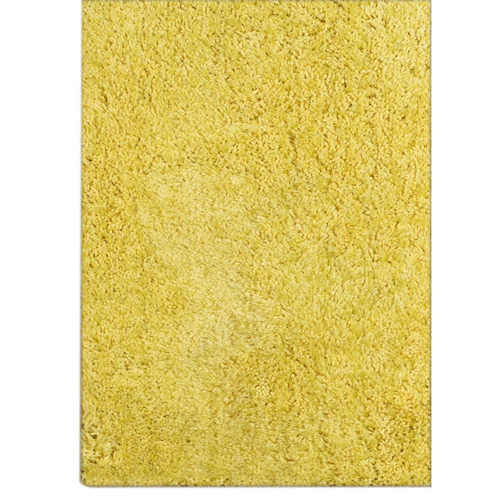 8' X 11' Shag Area Rug - Yellow