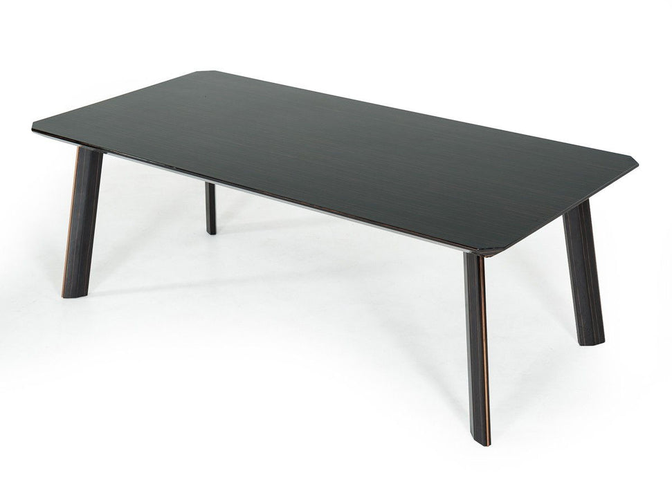 87" Dining Table - Ebony