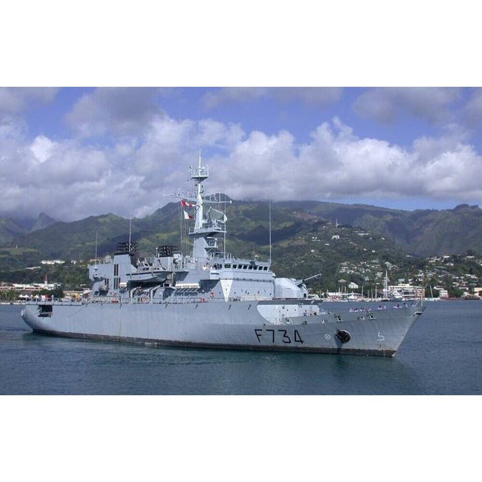 Hand Painted Model Boat (624262) - Gray