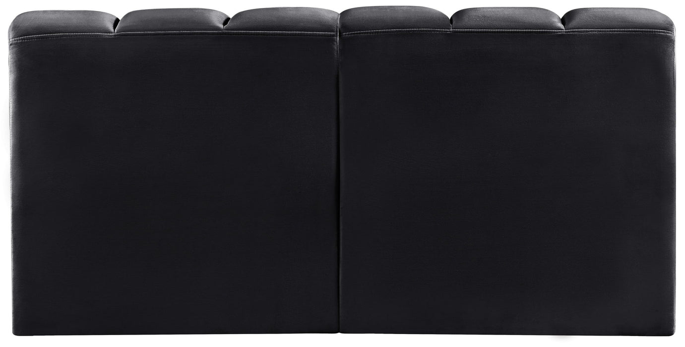 Arc - Velvet 2 Seats Modular Sofa