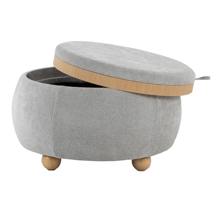 Tray - Pouf Storage Ottoman