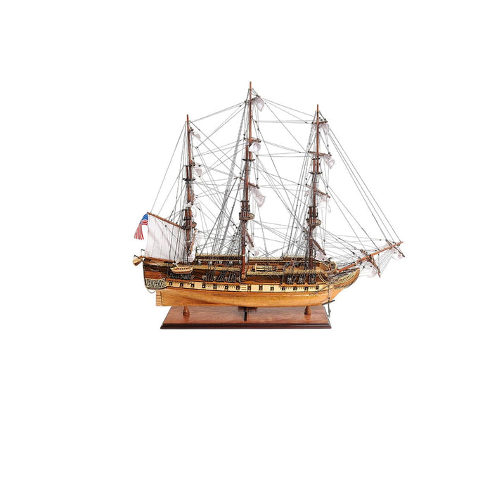 Hand Painted Boat (401916) - Brown