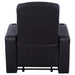 CoasterEssence Cyrus 5-piece upholstered home theater seating set with cushioned recliner chairs