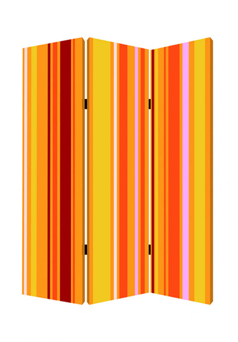 Wood Canvas Deep Saffron Screen - Multi Color