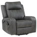 Raelynn upholstered power lift recliner chair in grey by CoasterEveryday