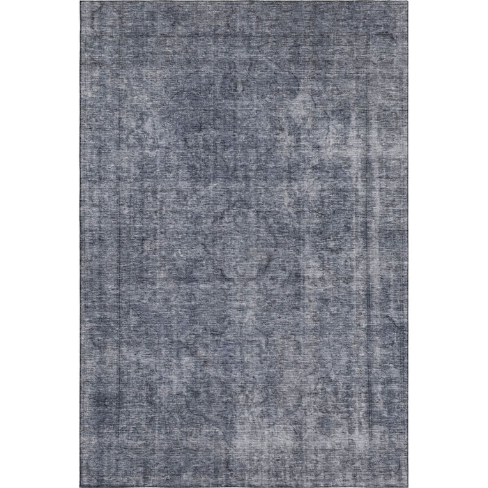 10' X 14' Abstract Washable Area Rug With UV Protection (696266) - Blue / Gray
