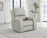 Brickston Triple Power Swivel Glider Recliner in mushroom by CoasterEveryday