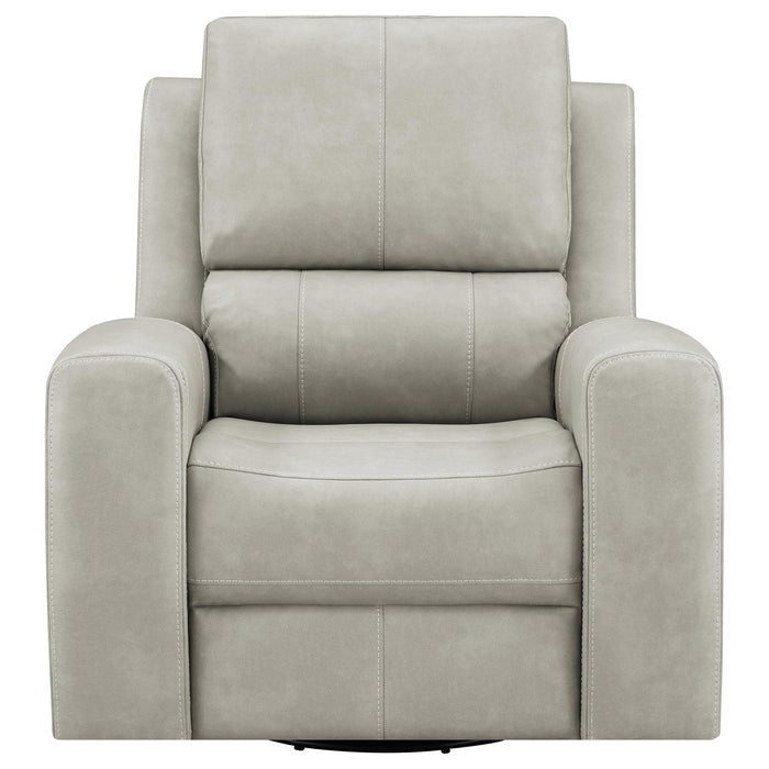 Brickston Triple Power Swivel Glider Recliner Mushroom