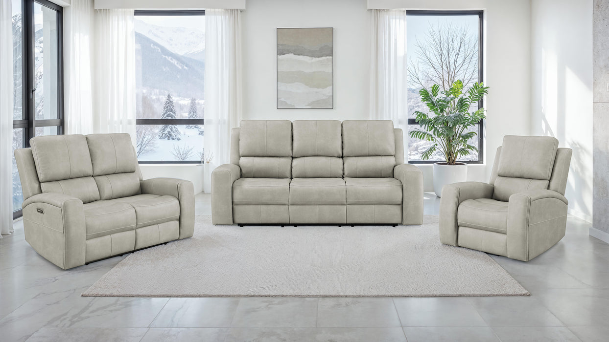 Brickston Triple Power Swivel Glider Recliner Mushroom