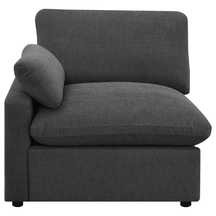 Collins Modular LAF Power Recliner Dark Grey