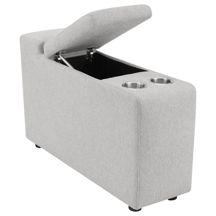 Collins 5-Piece Power Reclining Home Theater Seating Grey