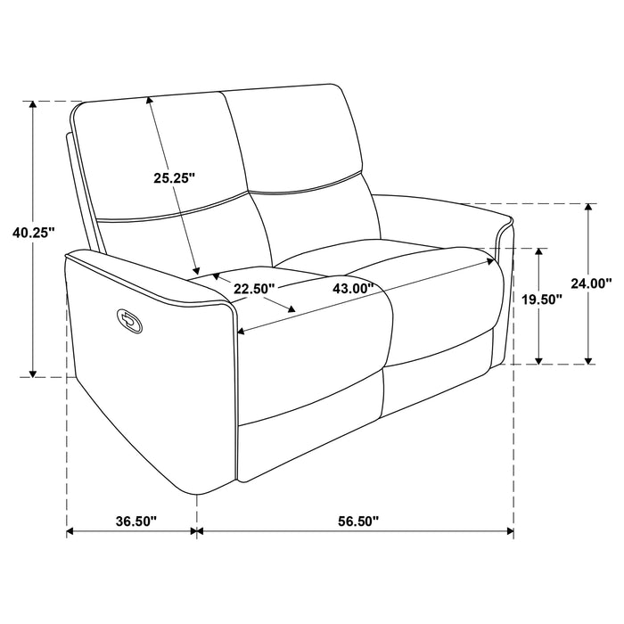 Navarro 3-piece Upholstered Reclining Sofa Set Orange
