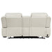Rojas dual power reclining loveseat with Bluetooth speakers in greige by CoasterEveryday