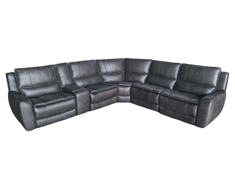 HP0426 Modular Power Sectional 6 Pc Set Grey