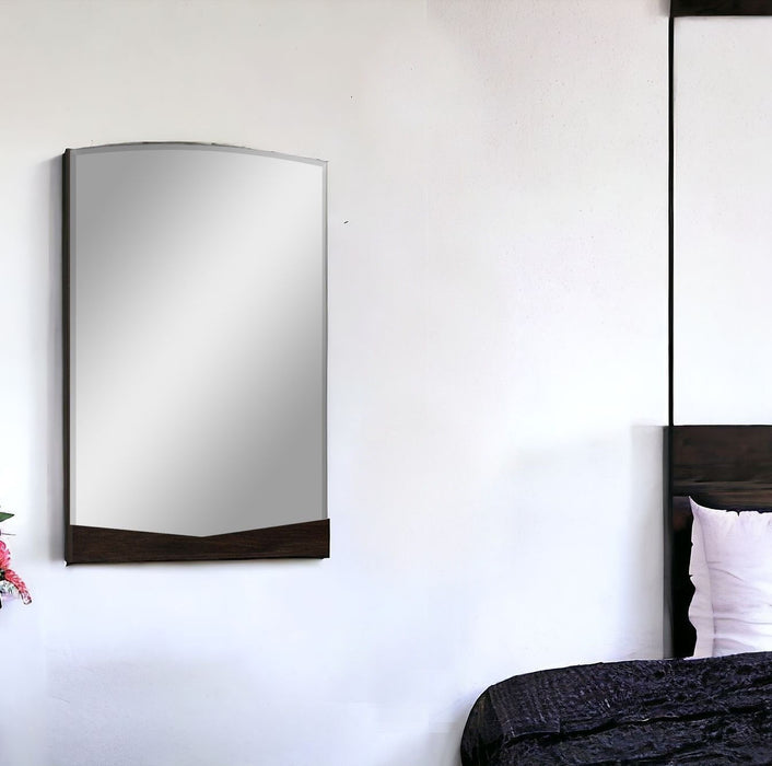 43" Dresser Mirror - Dark Brown