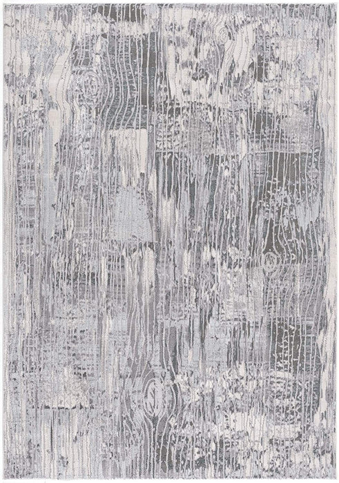 7.7' x 10.7' Abstract Power Loom Area Rug - Blue