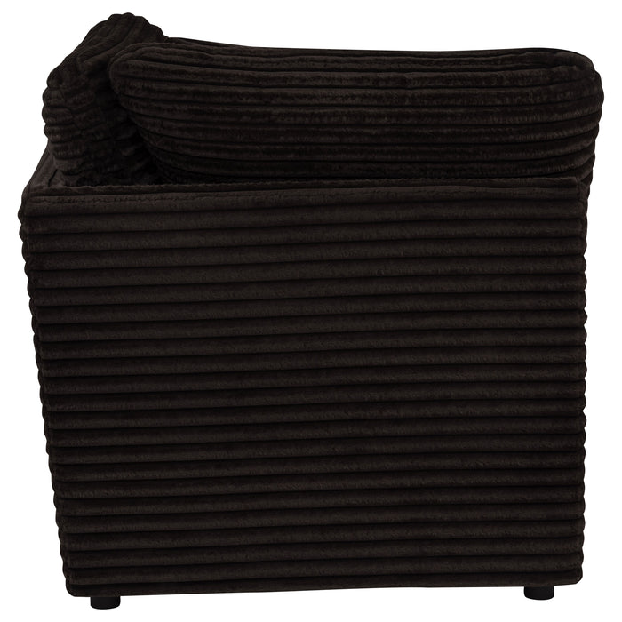 Collins Modular Corner Chair Chocolate Brown