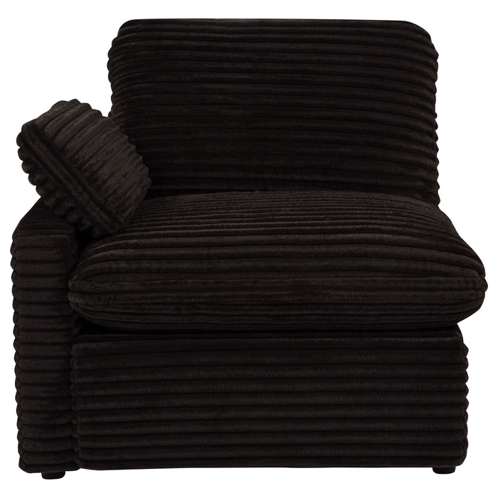 Collins Modular LAF Power Recliner Chocolate Brown