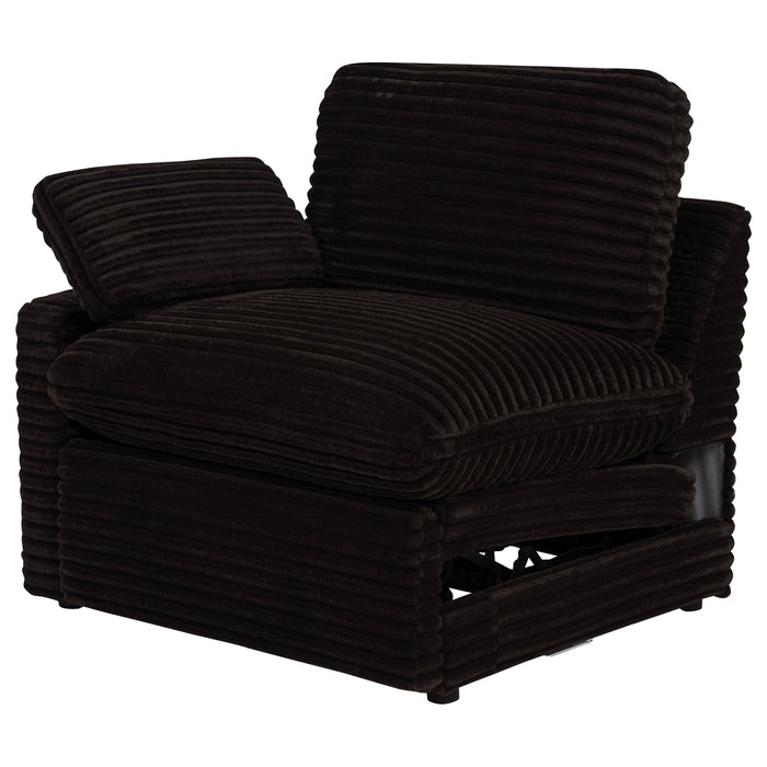 Collins Modular LAF Power Recliner Chocolate Brown