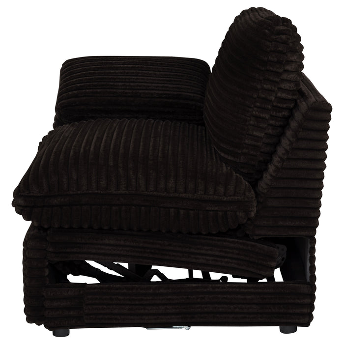 Collins Modular LAF Power Recliner Chocolate Brown