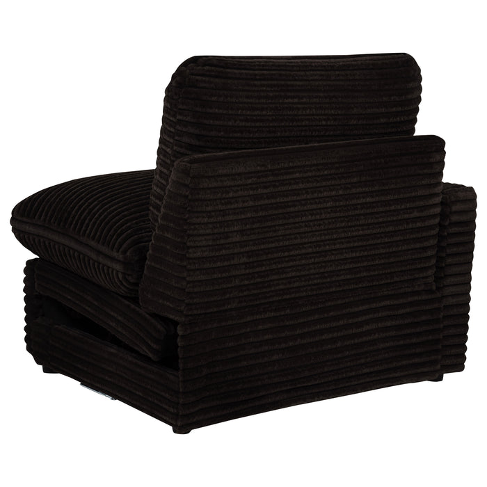 Collins Modular LAF Power Recliner Chocolate Brown