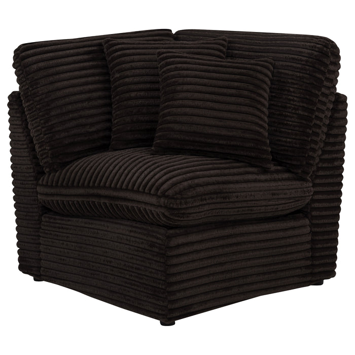 Collins 6-piece Modular Power Reclining Sectional Chocolate Brown