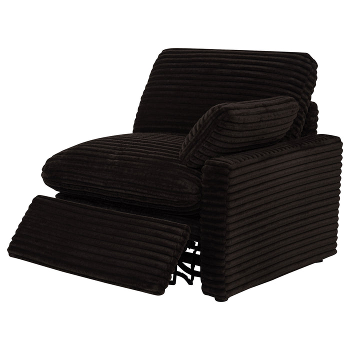 Collins 5-piece Modular Power Reclining Sectional Chocolate Brown